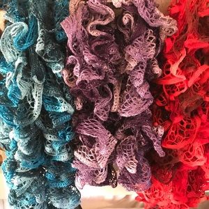 3 Crochet Scarfs